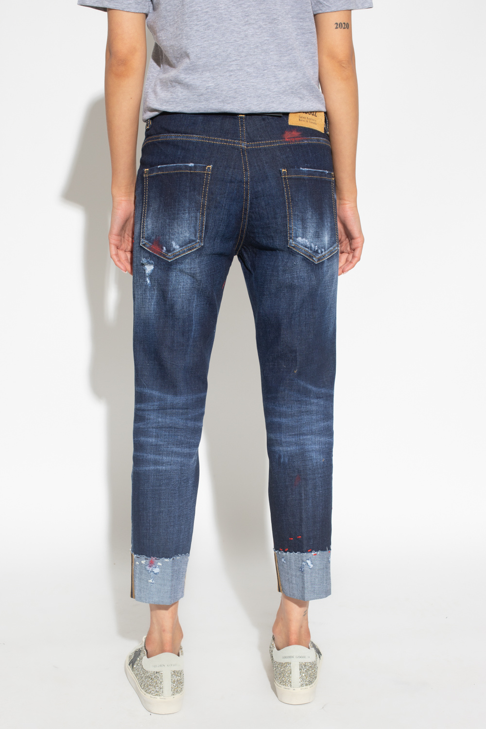 Dsquared cool girl hot sale cropped jeans